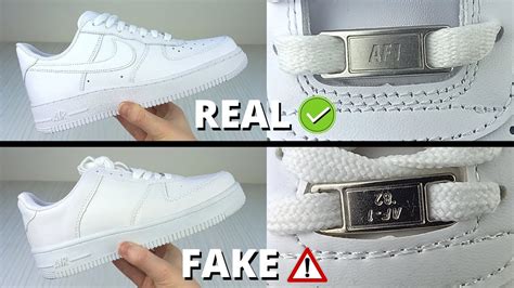 fake vs real nike air force 1|nike air force 1 scam.